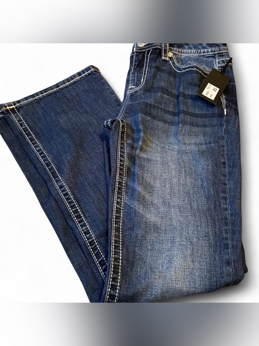 Miss Me Women's Dark Blue Boot Cut Jeans